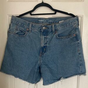 Old Navy Slouchy Straight Jeans Shorts